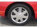 2002 Torch Red Ford Thunderbird Deluxe Roadster  photo #9