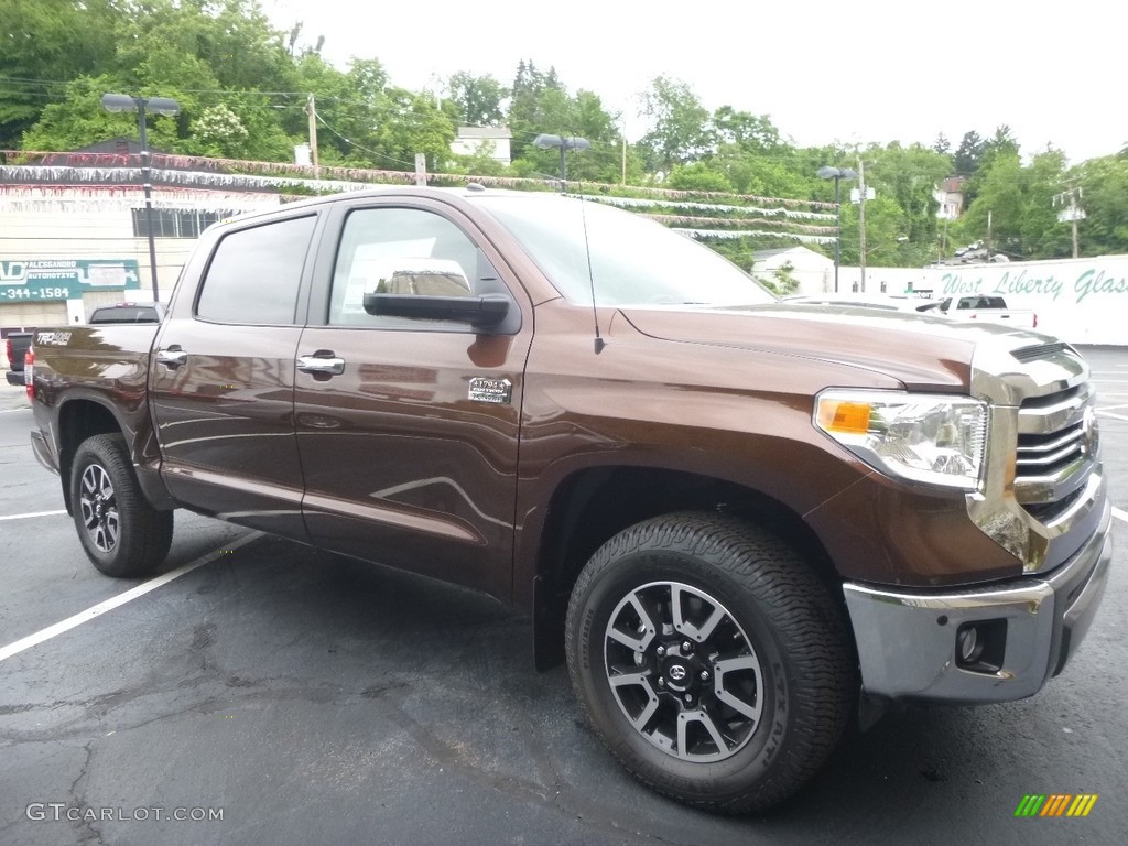 2017 Tundra 1794 CrewMax 4x4 - Sunset Bronze Mica / 1794 Edition Black/Brown photo #1