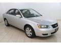 Bright Silver 2007 Hyundai Sonata GLS