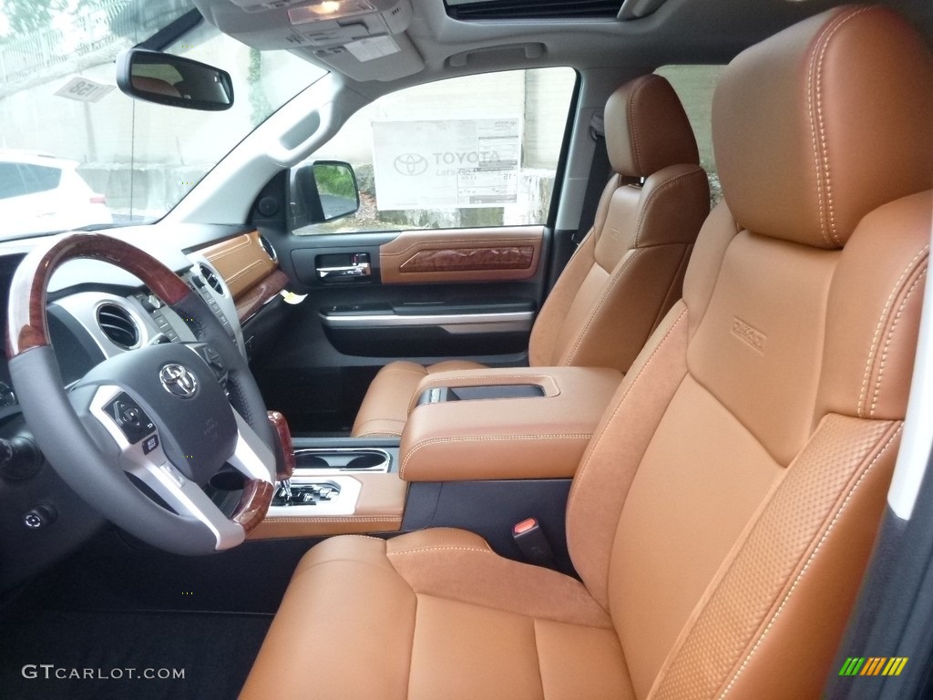 2017 Toyota Tundra 1794 CrewMax 4x4 Front Seat Photos