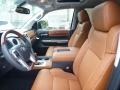 2017 Toyota Tundra 1794 Edition Black/Brown Interior Front Seat Photo