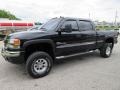 2006 Onyx Black GMC Sierra 2500HD SLT Crew Cab 4x4  photo #8