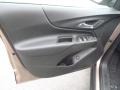 Jet Black 2018 Chevrolet Equinox LT AWD Door Panel