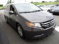 2014 Smoky Topaz Metallic Honda Odyssey EX  photo #7