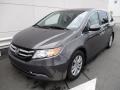 2014 Smoky Topaz Metallic Honda Odyssey EX  photo #9