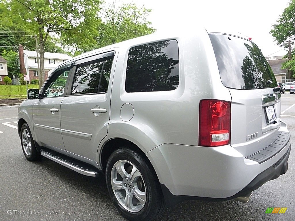 2015 Pilot EX-L 4WD - Alabaster Silver Metallic / Gray photo #3