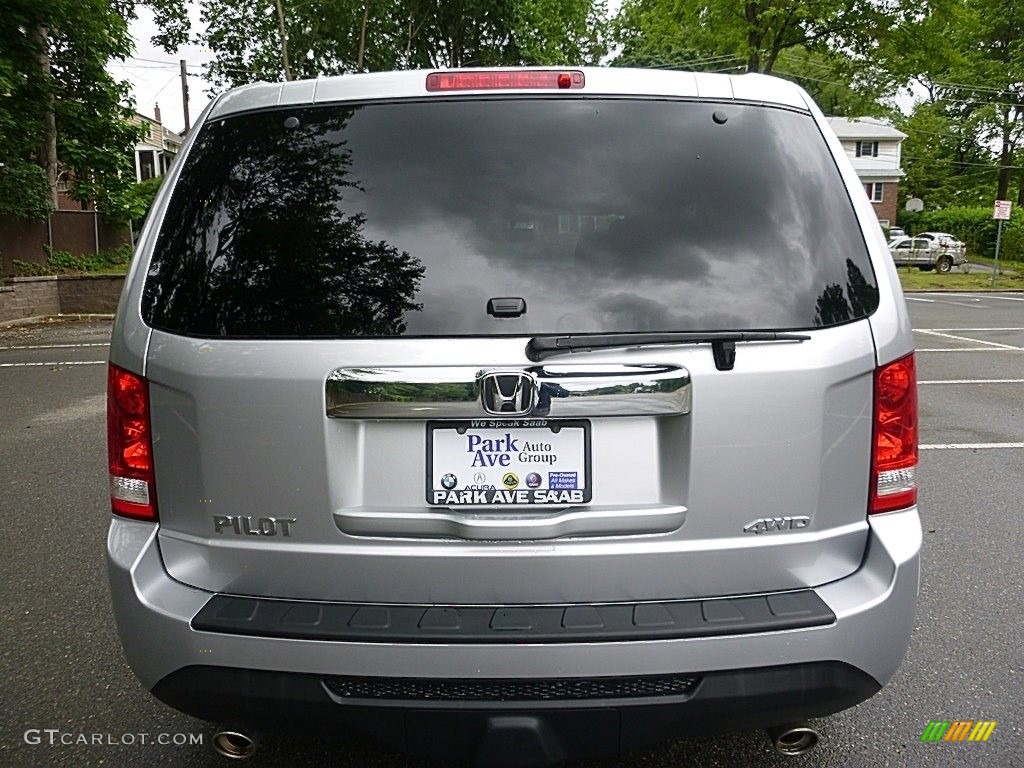 2015 Pilot EX-L 4WD - Alabaster Silver Metallic / Gray photo #4