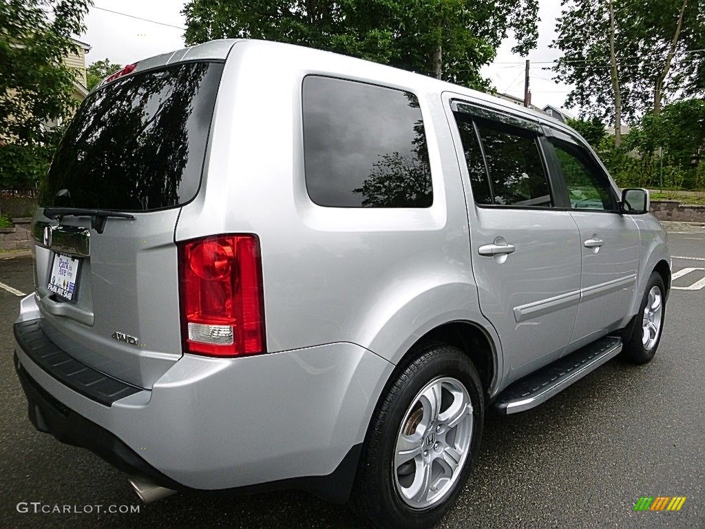 2015 Pilot EX-L 4WD - Alabaster Silver Metallic / Gray photo #5