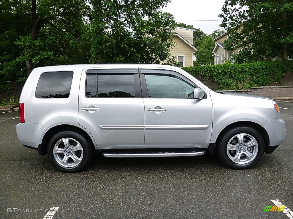 2015 Pilot EX-L 4WD - Alabaster Silver Metallic / Gray photo #6