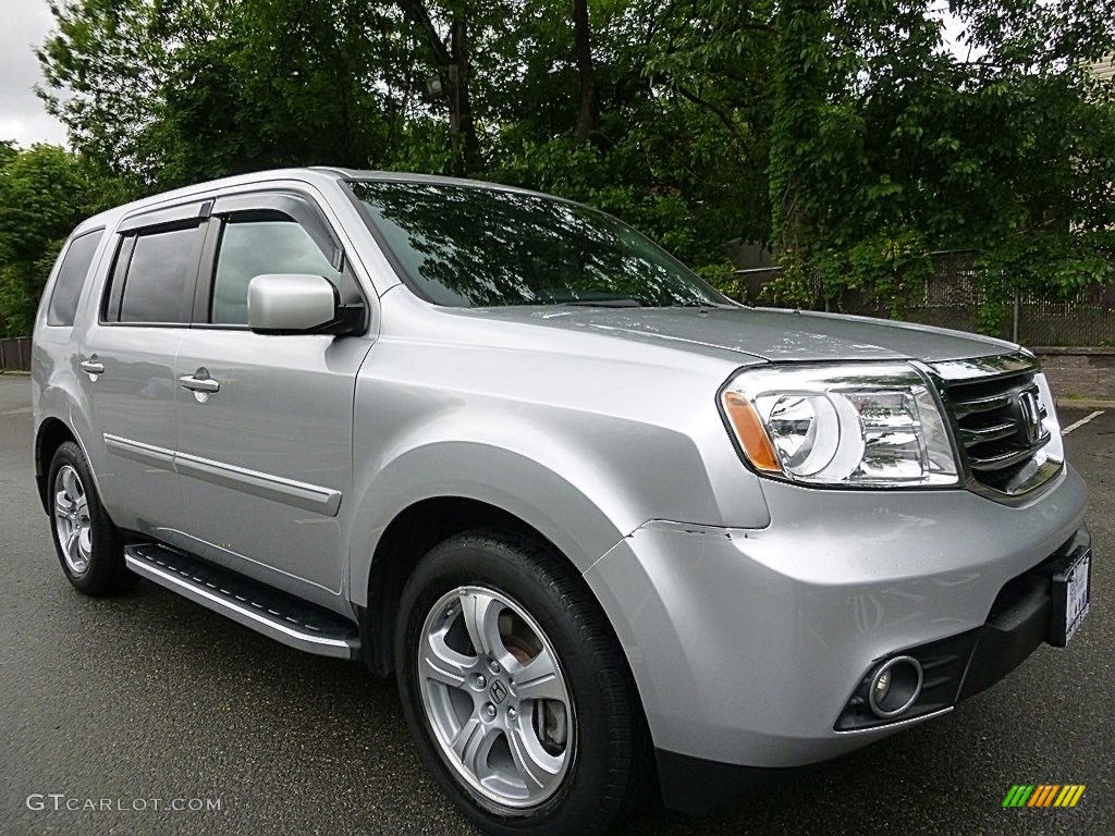 2015 Pilot EX-L 4WD - Alabaster Silver Metallic / Gray photo #7