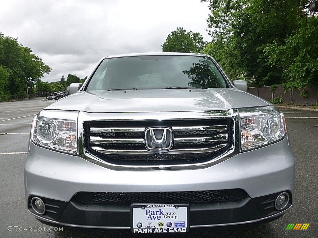 2015 Pilot EX-L 4WD - Alabaster Silver Metallic / Gray photo #9