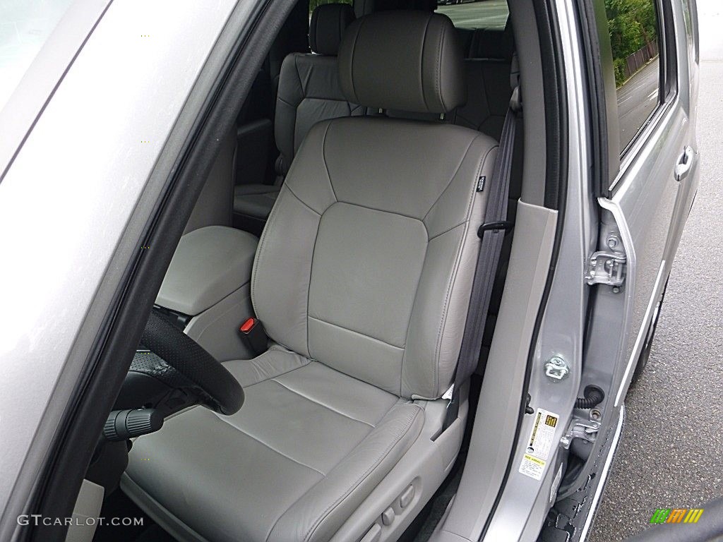 2015 Pilot EX-L 4WD - Alabaster Silver Metallic / Gray photo #11