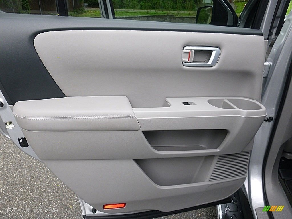 2015 Pilot EX-L 4WD - Alabaster Silver Metallic / Gray photo #14