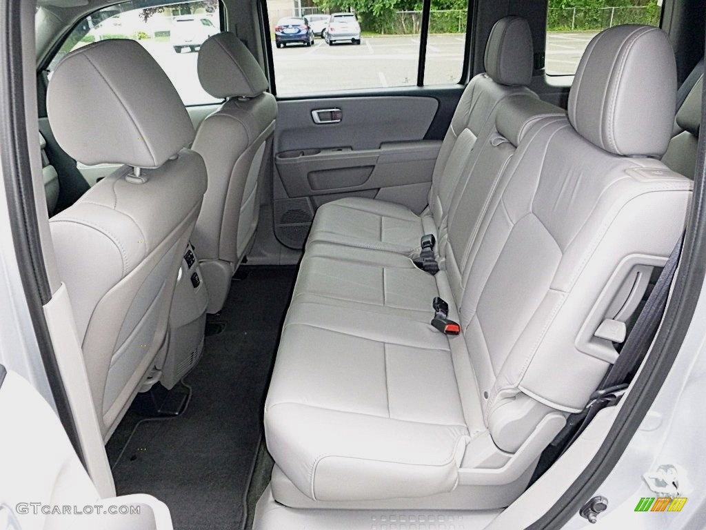 2015 Pilot EX-L 4WD - Alabaster Silver Metallic / Gray photo #16