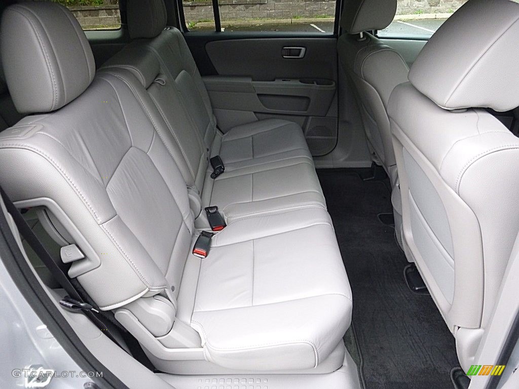 2015 Pilot EX-L 4WD - Alabaster Silver Metallic / Gray photo #26