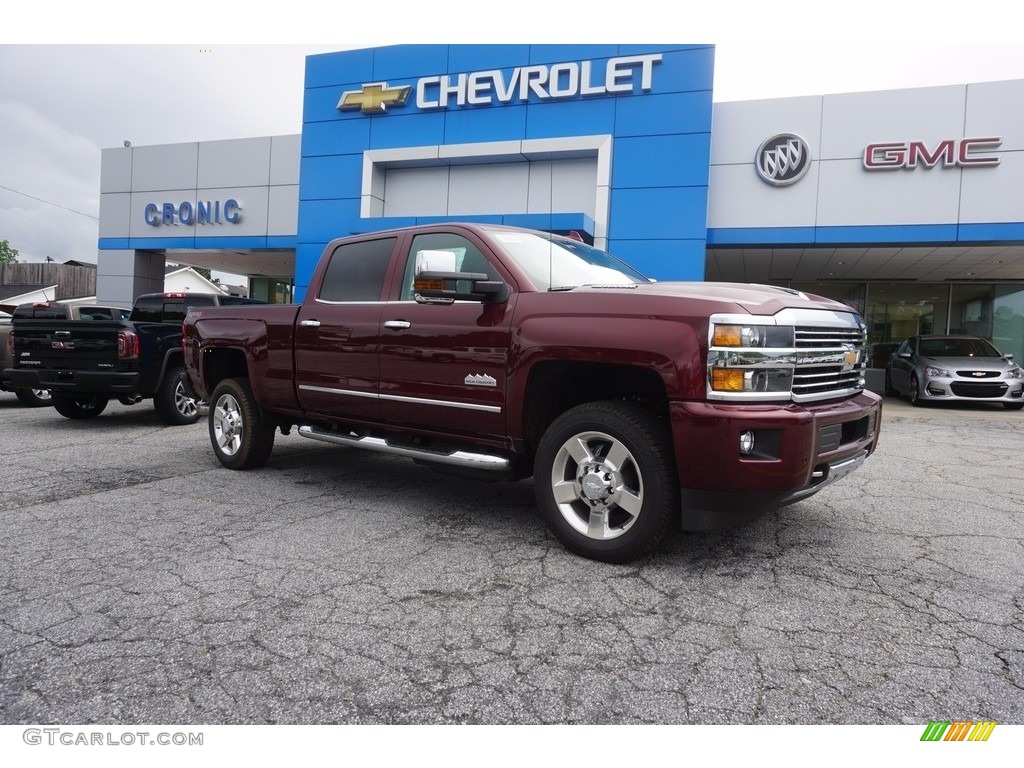 2017 Silverado 2500HD High Country Crew Cab 4x4 - Butte Red Metallic / High Country Saddle photo #1