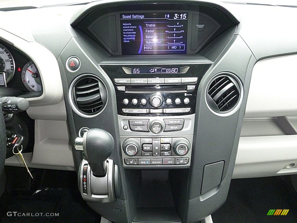 2015 Pilot EX-L 4WD - Alabaster Silver Metallic / Gray photo #36