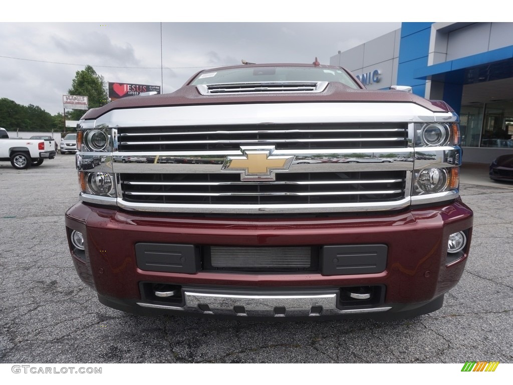 2017 Silverado 2500HD High Country Crew Cab 4x4 - Butte Red Metallic / High Country Saddle photo #2