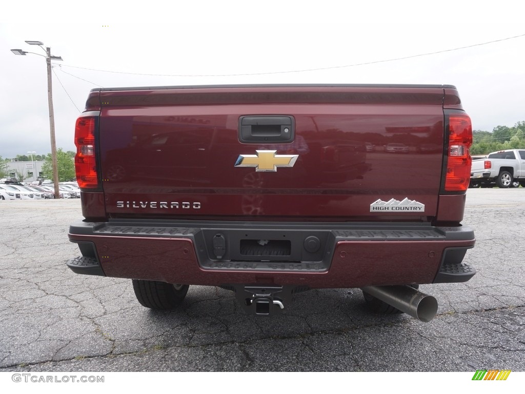 2017 Silverado 2500HD High Country Crew Cab 4x4 - Butte Red Metallic / High Country Saddle photo #6