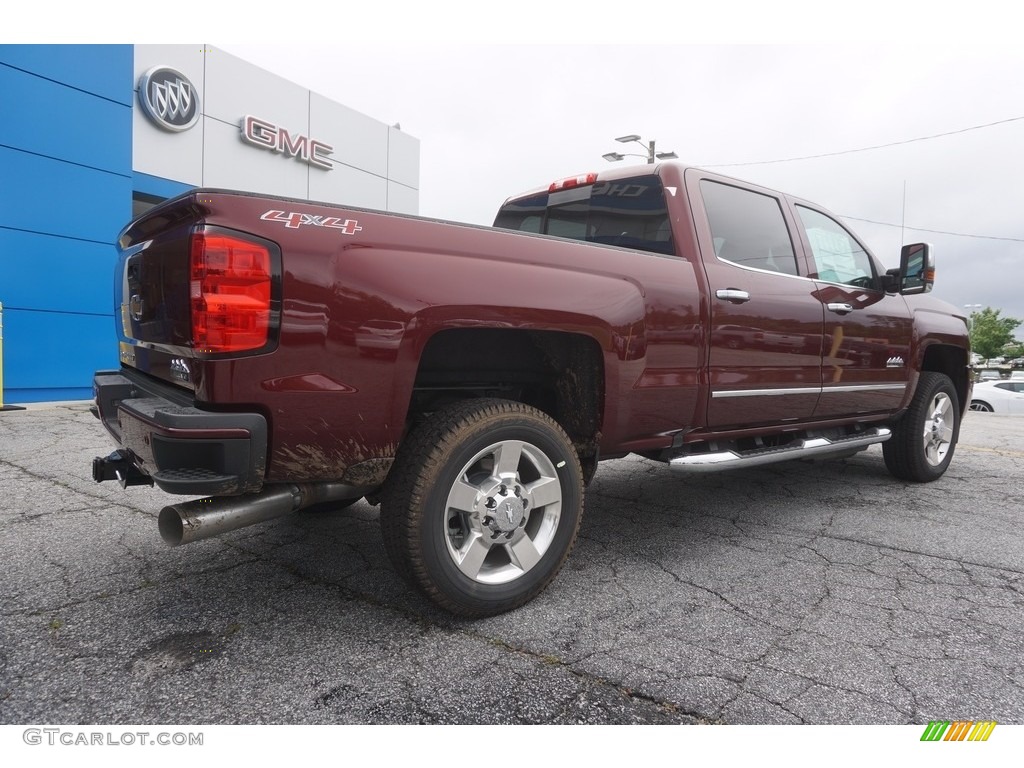 2017 Silverado 2500HD High Country Crew Cab 4x4 - Butte Red Metallic / High Country Saddle photo #7