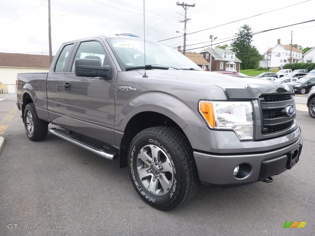 2014 F150 STX SuperCab 4x4 - Sterling Grey / Black photo #3