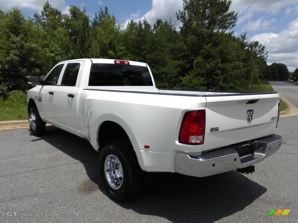 2017 3500 Tradesman Crew Cab 4x4 Dual Rear Wheel - Bright White / Black/Diesel Gray photo #8