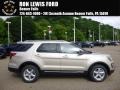 2017 White Gold Ford Explorer XLT 4WD  photo #1