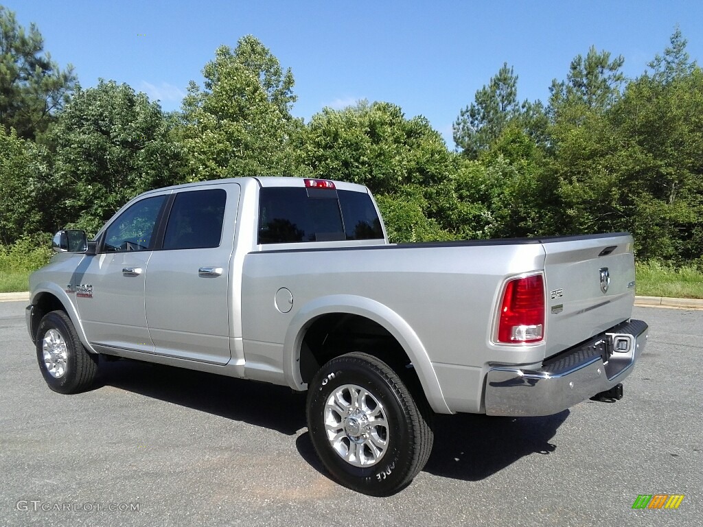 2017 2500 Laramie Crew Cab 4x4 - Bright Silver Metallic / Black photo #8