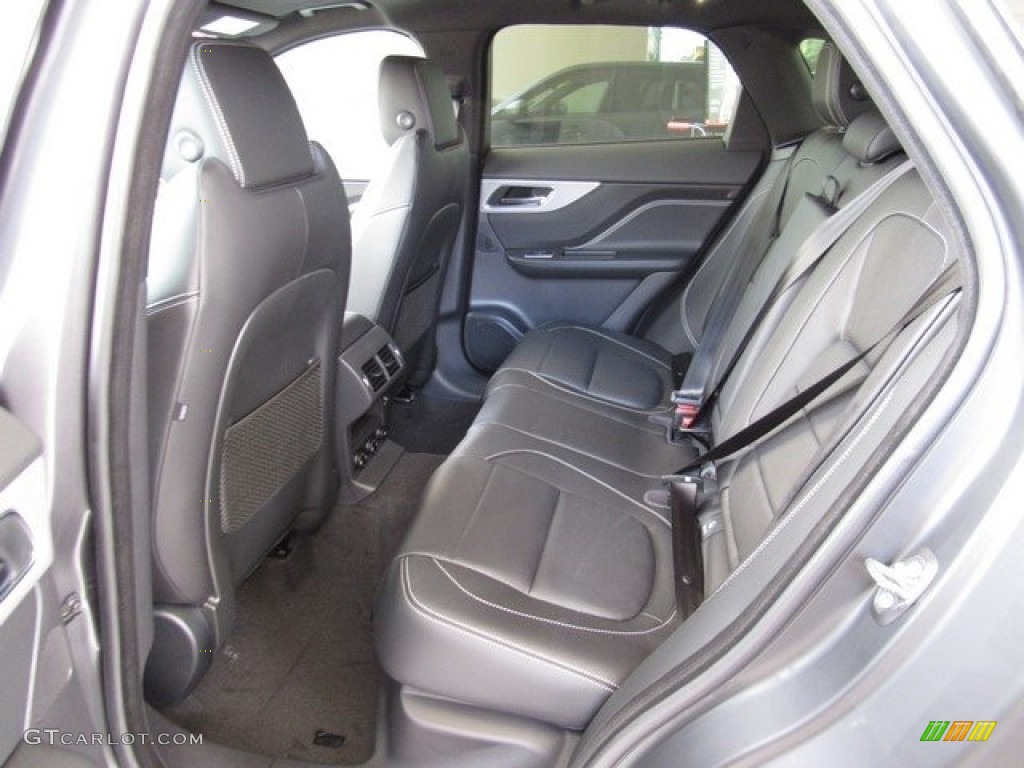 2018 Jaguar F-PACE 35t AWD R-Sport Rear Seat Photo #120913265