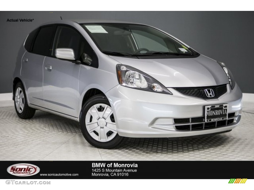 Alabaster Silver Metallic Honda Fit