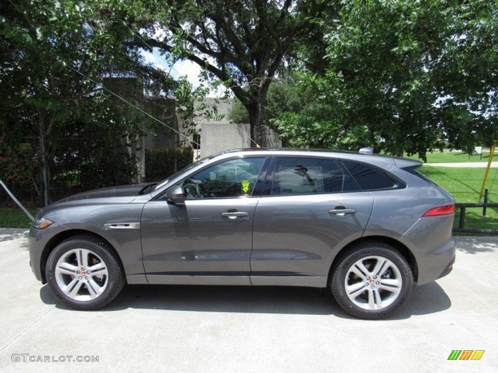 Corris Grey Metallic 2018 Jaguar F-PACE 35t AWD R-Sport Exterior Photo #120913335
