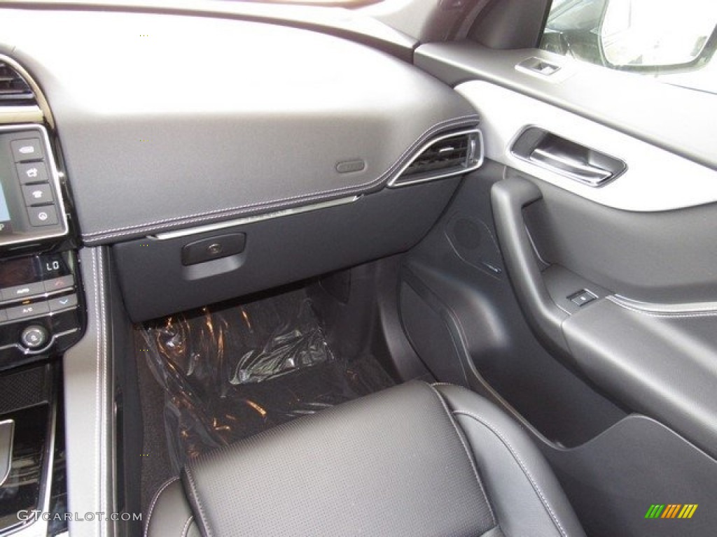 2018 F-PACE 35t AWD R-Sport - Corris Grey Metallic / Ebony photo #14