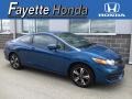 Dyno Blue Pearl 2014 Honda Civic EX Coupe