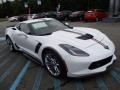 Arctic White 2017 Chevrolet Corvette Z06 Coupe Exterior