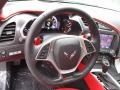 Adrenaline Red 2017 Chevrolet Corvette Z06 Coupe Steering Wheel