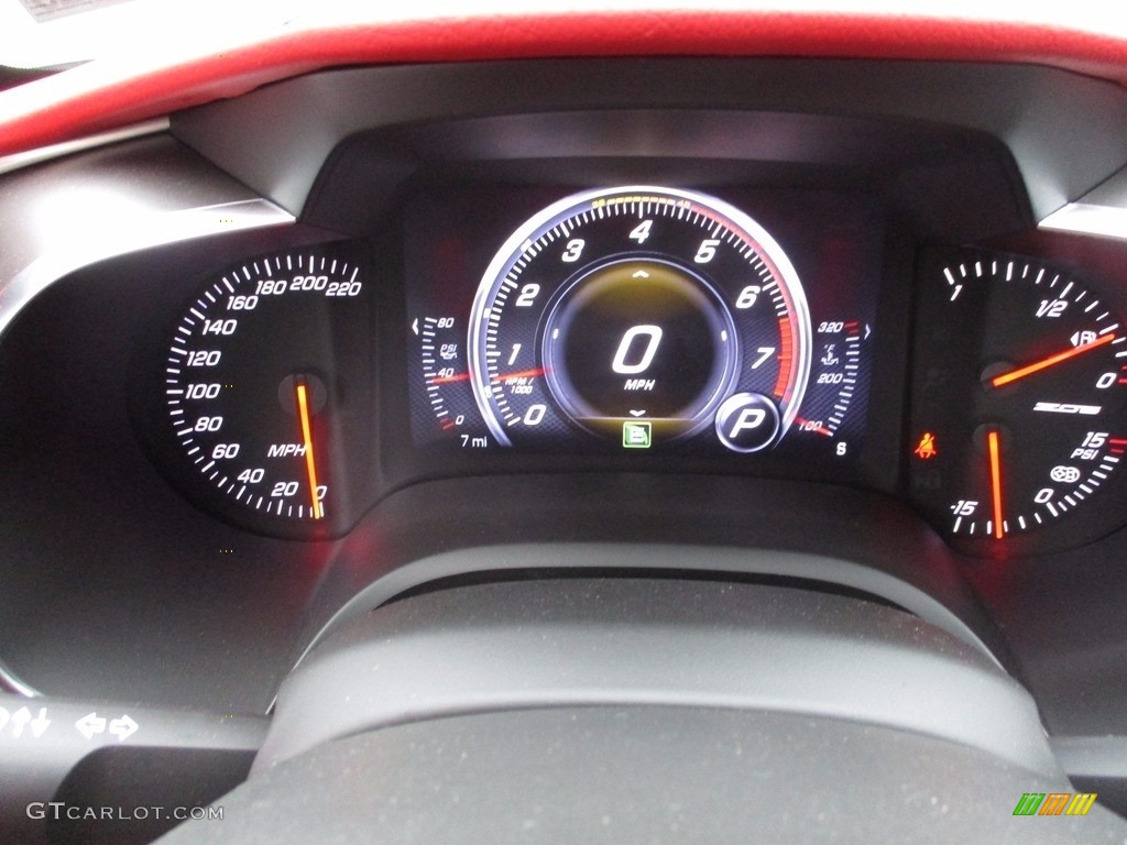 2017 Chevrolet Corvette Z06 Coupe Gauges Photo #120915098