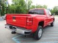 2017 Red Hot Chevrolet Silverado 2500HD LTZ Crew Cab 4x4  photo #6