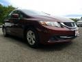 Crimson Pearl - Civic LX Sedan Photo No. 1
