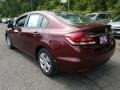 Crimson Pearl - Civic LX Sedan Photo No. 2