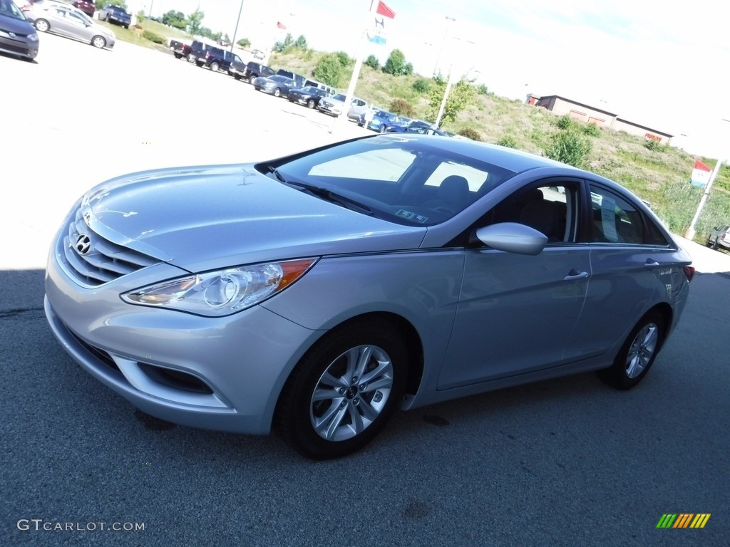 2011 Sonata GLS - Radiant Silver / Gray photo #5