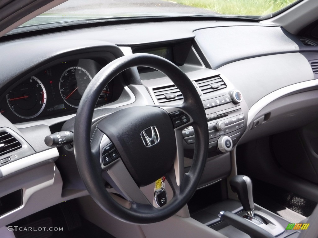 2011 Accord LX Sedan - Polished Metal Metallic / Gray photo #9