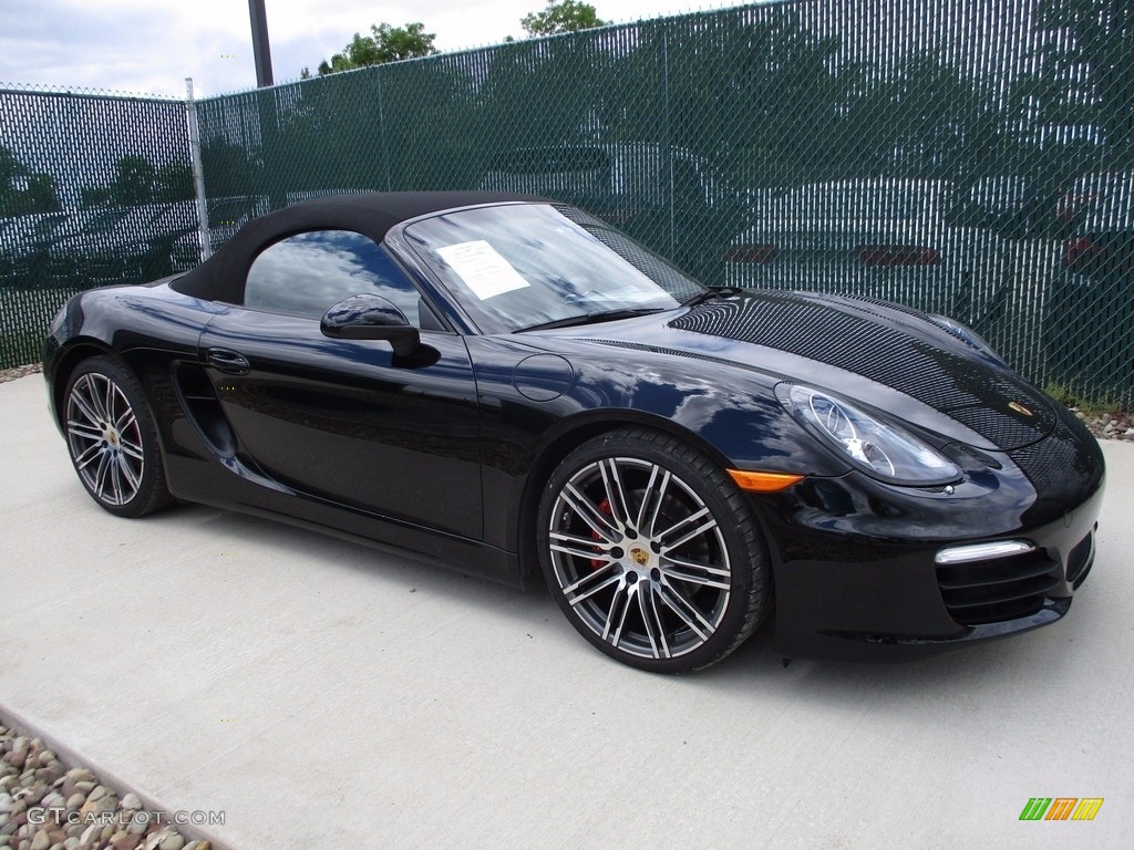 Black 2015 Porsche Boxster S Exterior Photo #120918382