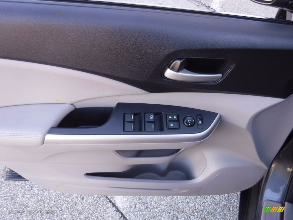 2014 CR-V EX-L AWD - Polished Metal Metallic / Gray photo #13