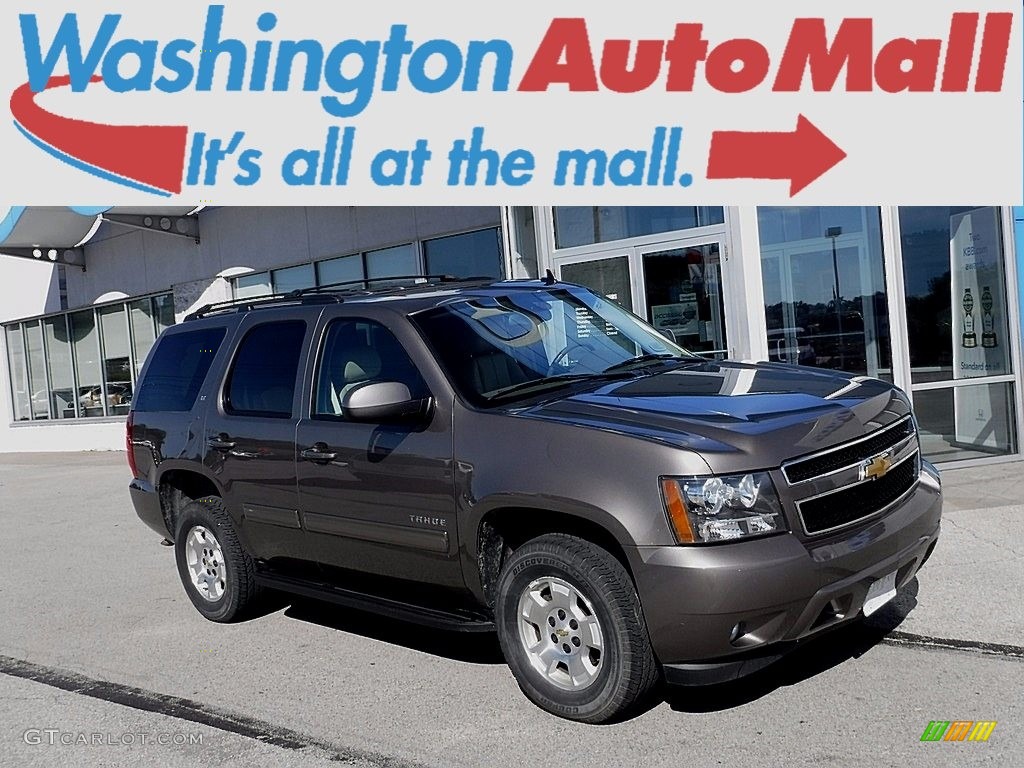 2013 Tahoe LT 4x4 - Mocha Steel Metallic / Light Cashmere/Dark Cashmere photo #1