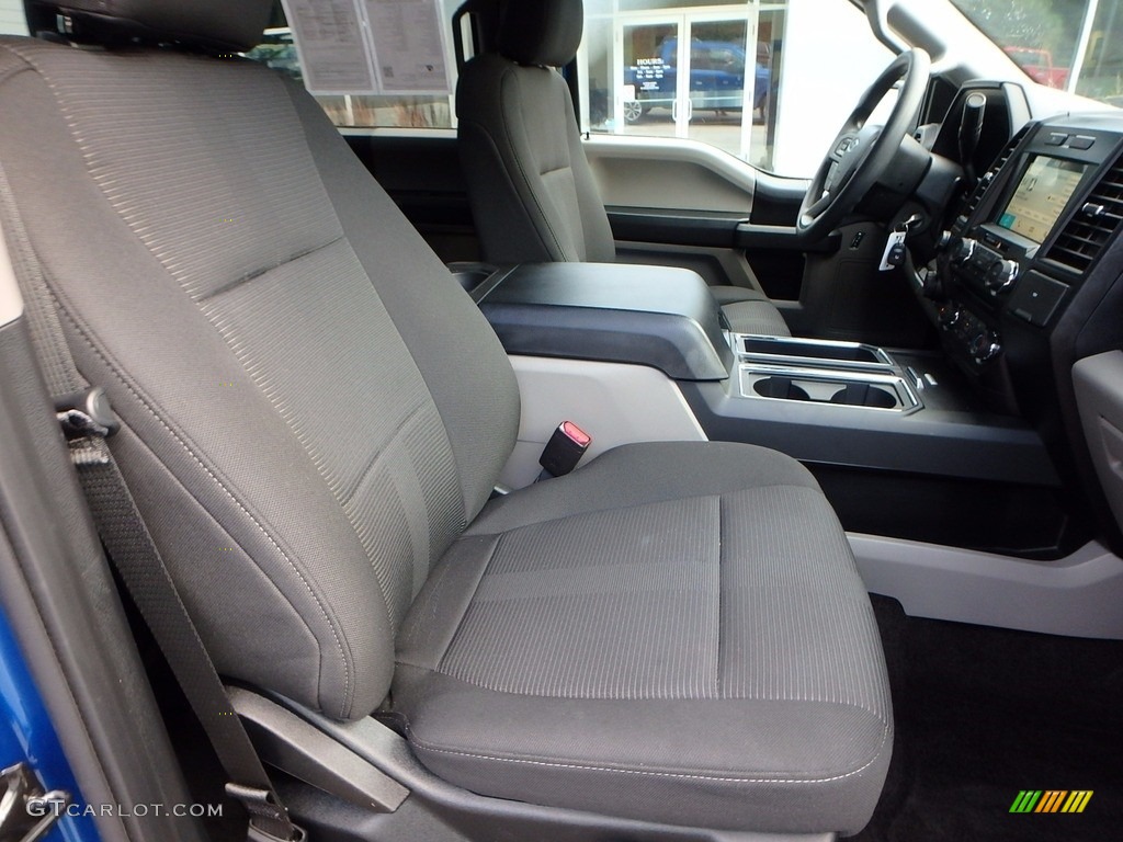 2017 F150 XL SuperCrew 4x4 - Lightning Blue / Earth Gray photo #10