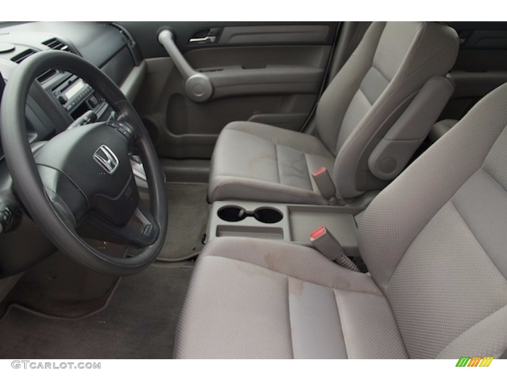 2007 CR-V LX - Taffeta White / Gray photo #3