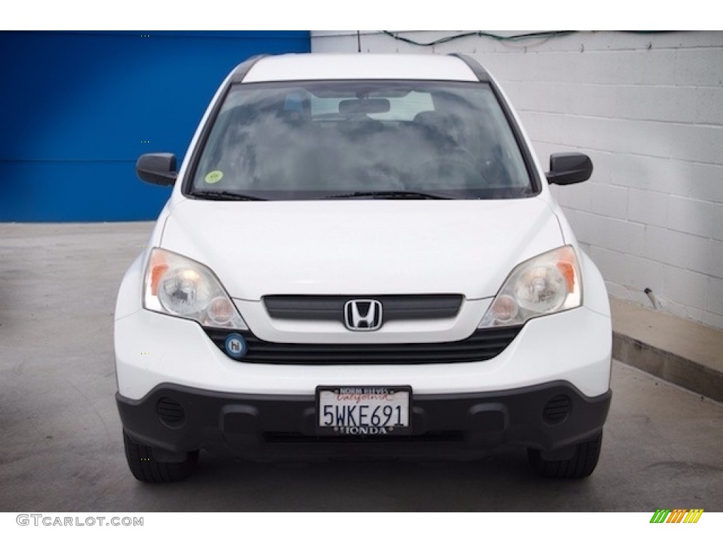 2007 CR-V LX - Taffeta White / Gray photo #7