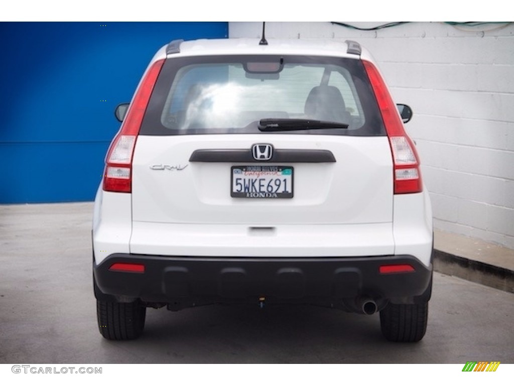 2007 CR-V LX - Taffeta White / Gray photo #9