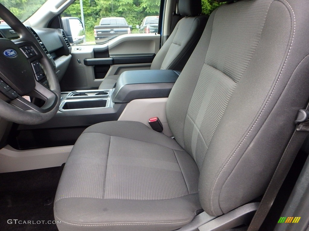 2017 F150 XL SuperCrew 4x4 - Lightning Blue / Earth Gray photo #16