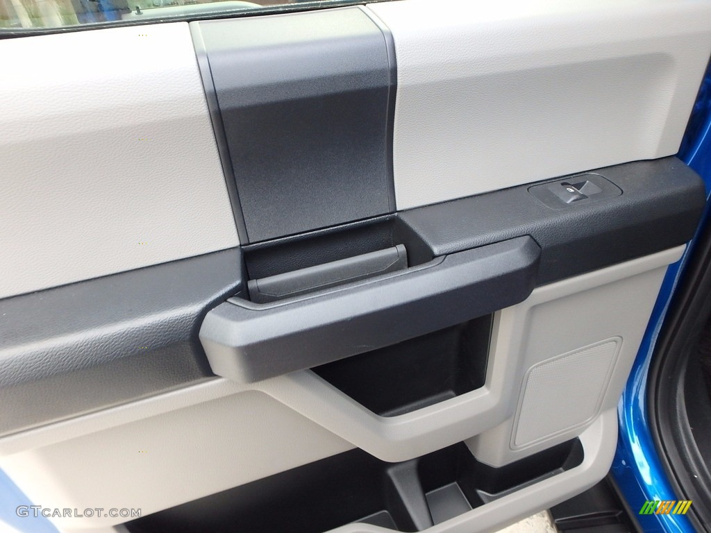 2017 F150 XL SuperCrew 4x4 - Lightning Blue / Earth Gray photo #18